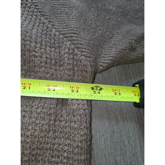 Woolrich Womens Brown Wool Turtleneck Sweater L/16 - Picture 7 of 7